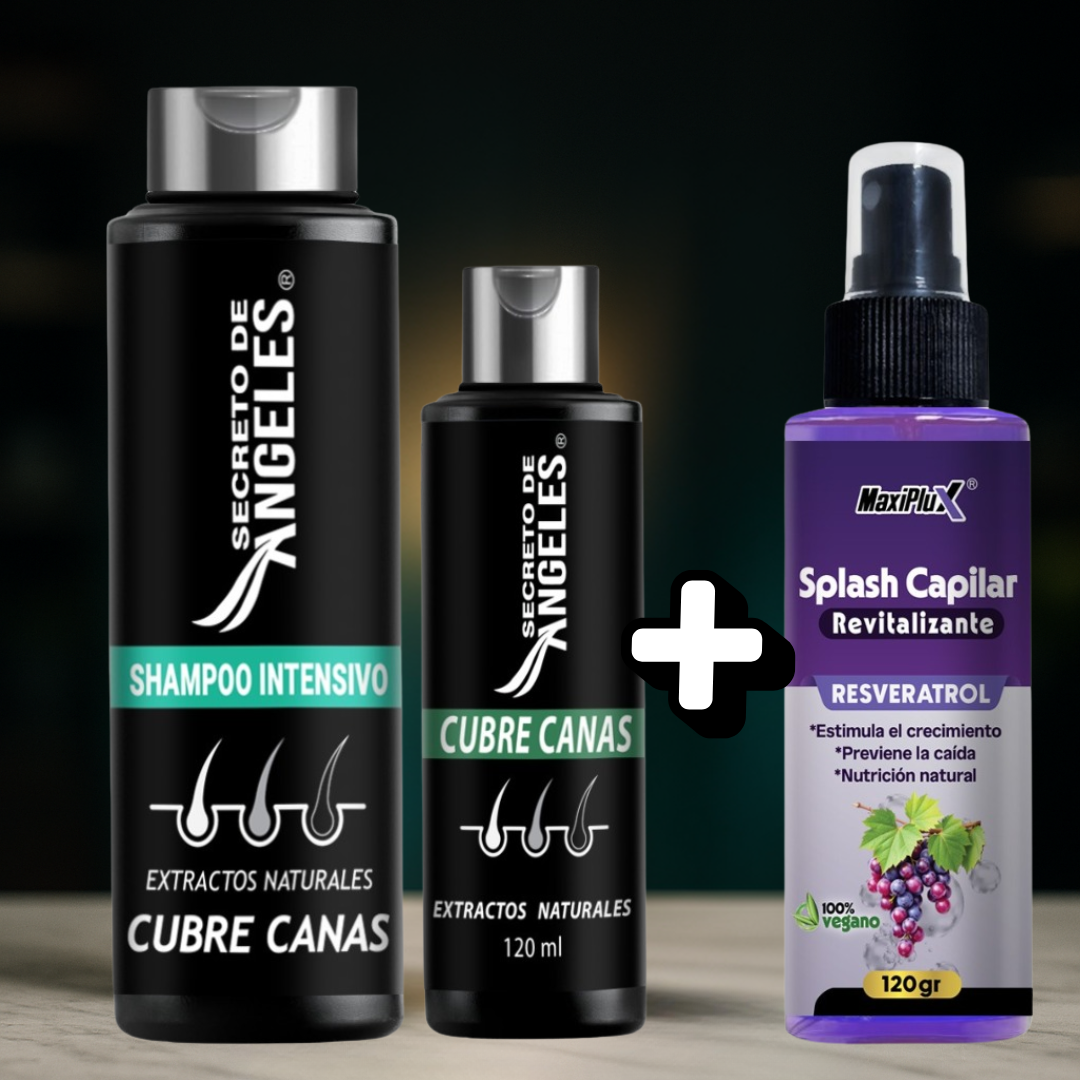Shampoo Cubrecanas Splas Capilar Resve