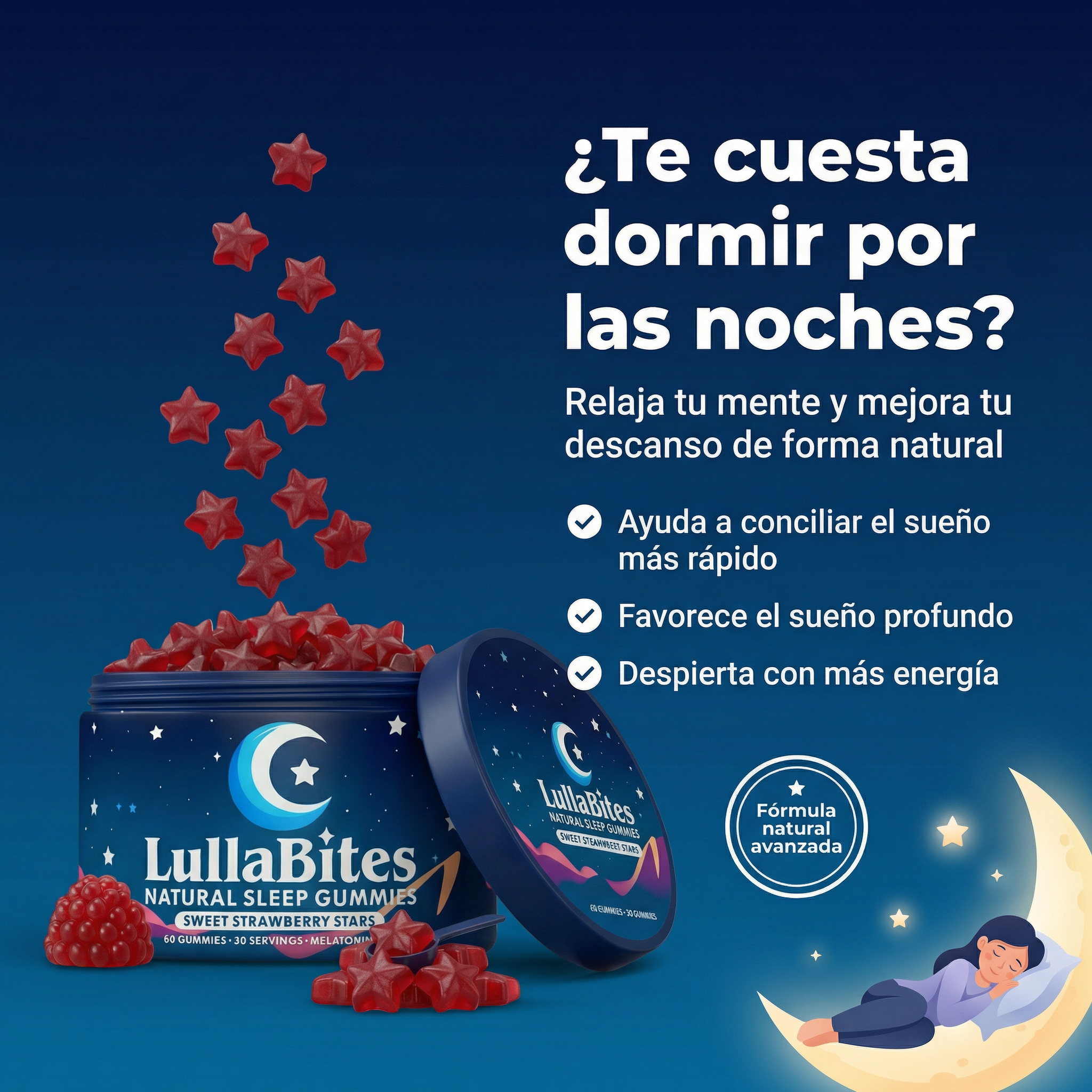 LULLABITES - GOMITAS PARA DORMIR